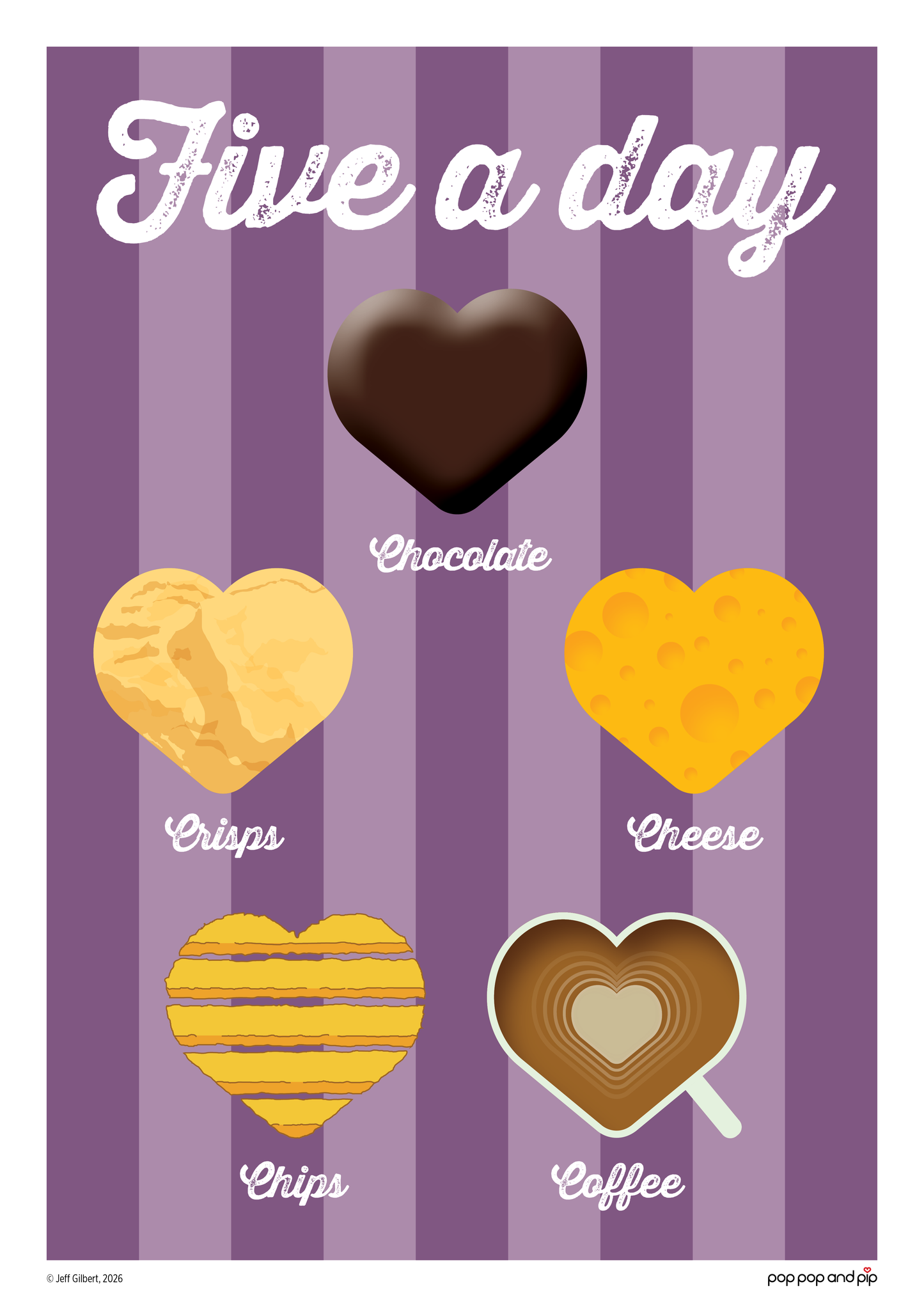 Five A Day - 'C' Art Print