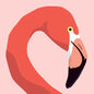 Flamingo Greeting Card