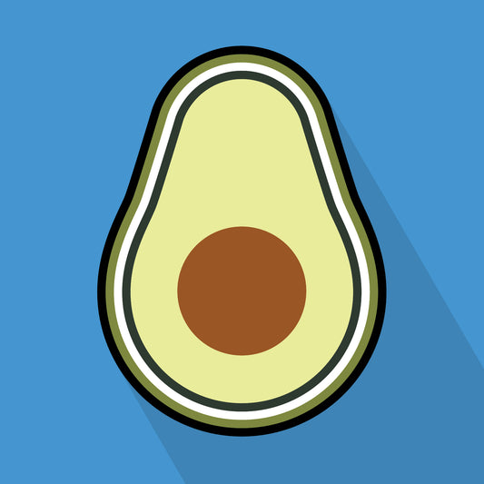 Avocado Greeting Card