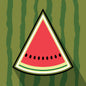 Watermelon Greeting Card