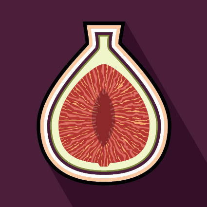 Fig Greeting Card