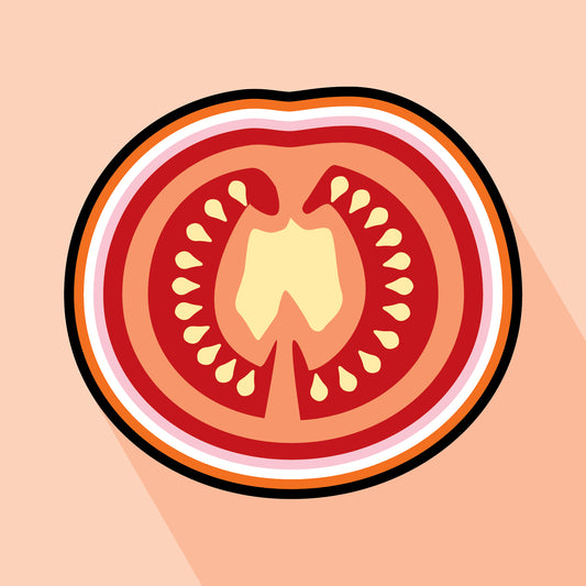Tomato Greeting Card