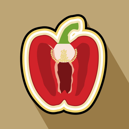 Red Pepper Greeting Card