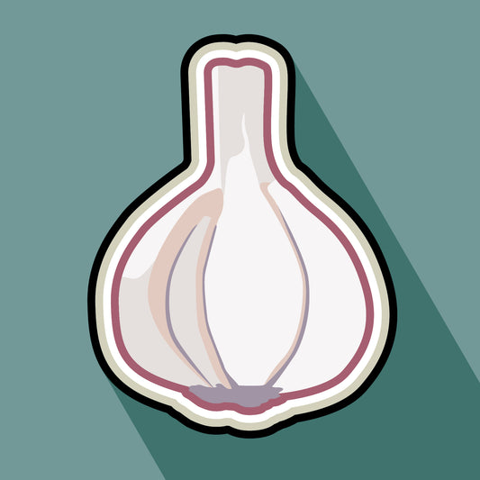 Garlic Greeting Card