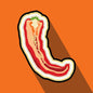 Red Chilli Greeting Card