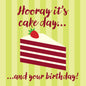 Birthday Cake - Red Velvet Greeting Card