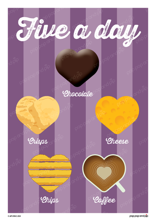 Five A Day - C Poster