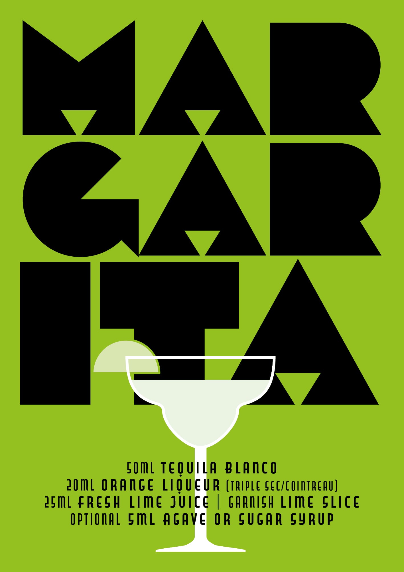 Cocktail - Margarita Greeting Card