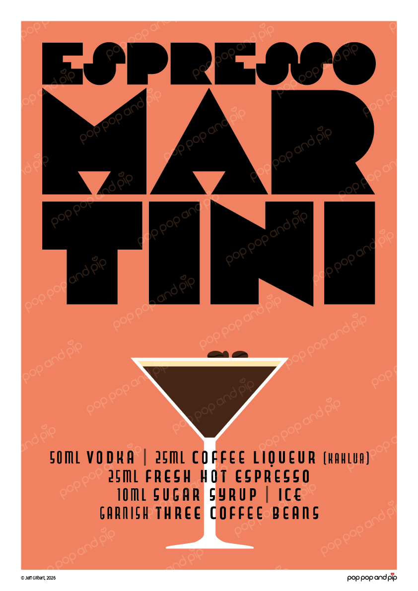 Espresso Martini Poster