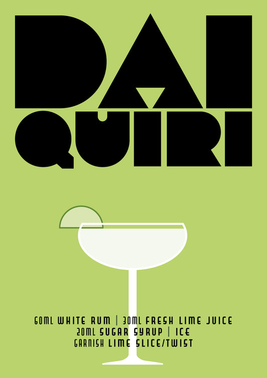 Cocktail - Daiquiri Greeting Card