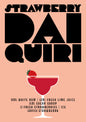 Cocktail - Strawberry Daiquiri Greeting Card