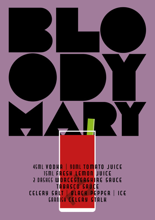 Cocktail - Bloody Mary Greeting Card